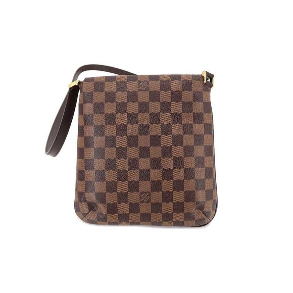 Louis Vuitton Damier Musette Salsa Long Shoulder Bag Ebene Gold Hardware - Picture 2 of 9